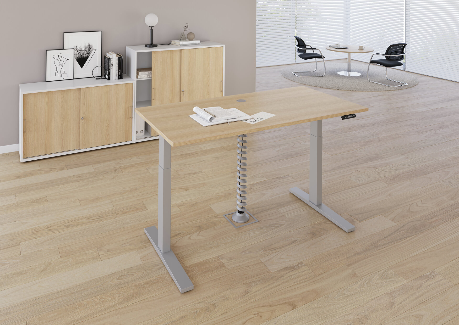 AKZENT Steh-Sitz-Tisch – Bild 4