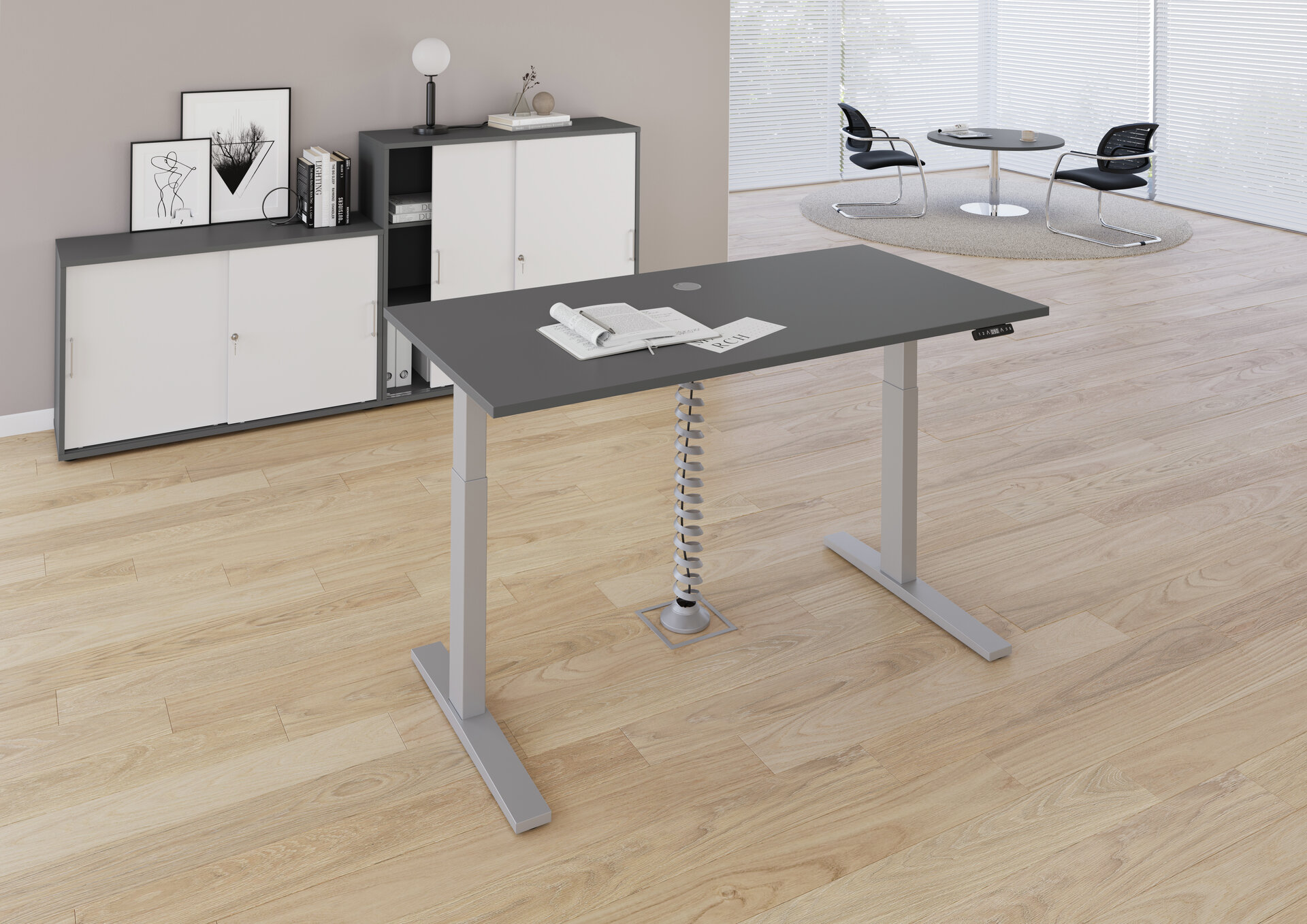 AKZENT Steh-Sitz-Tisch – Bild 2