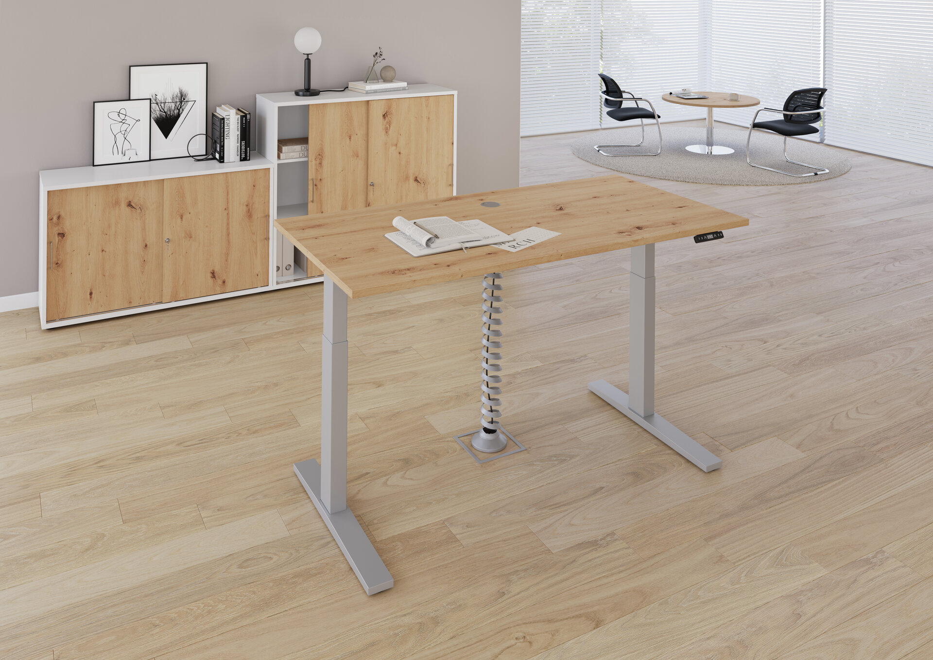 AKZENT Steh-Sitz-Tisch – Bild 5